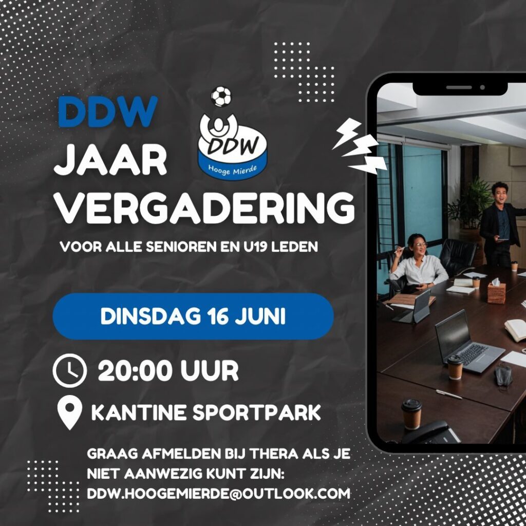 Jaarvergadering DDW